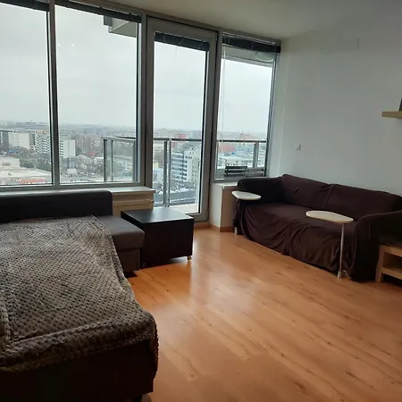 Skyline View - 15th Floor Bliss Lägenhet Bratislava